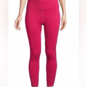 Free People Movement ribbed leggings in passion fruit